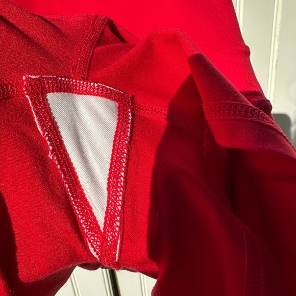 FP Movement Free People Little Bit of Love Skortsie Shortsie Winterberry Red XS - Picture 13 of 15